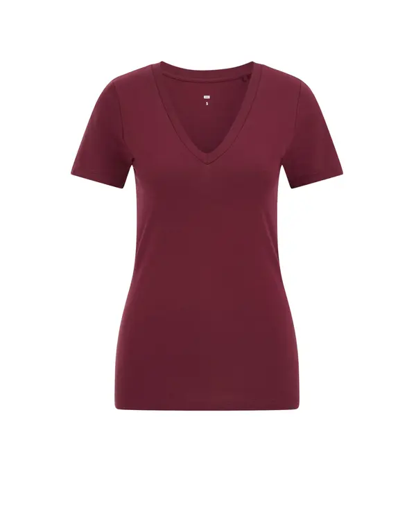 WE Fashion WE Fashion Majica  burgund