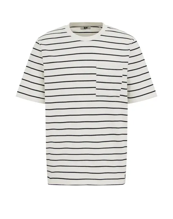 WE Fashion WE Fashion Majica  črna / off-bela