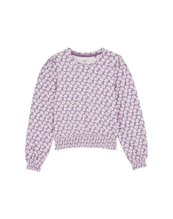 WE Fashion WE Fashion Majica  lila / bela