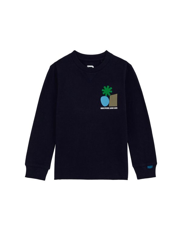 WE Fashion WE Fashion Majica  marine / svetlo modra / zelena / bela