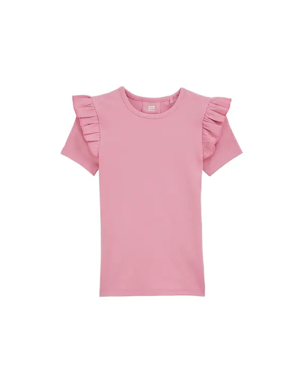 WE Fashion WE Fashion Majica 'Meisjes'  svetlo roza