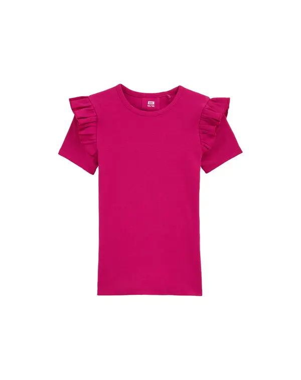 WE Fashion WE Fashion Majica 'Meisjes'  temno roza