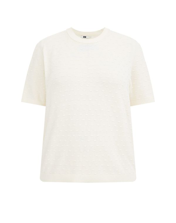 WE Fashion WE Fashion Majica  naravno bela