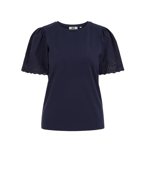 WE Fashion WE Fashion Majica  temno modra