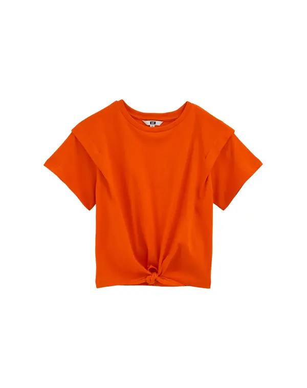 WE Fashion WE Fashion Majica  temno oranžna