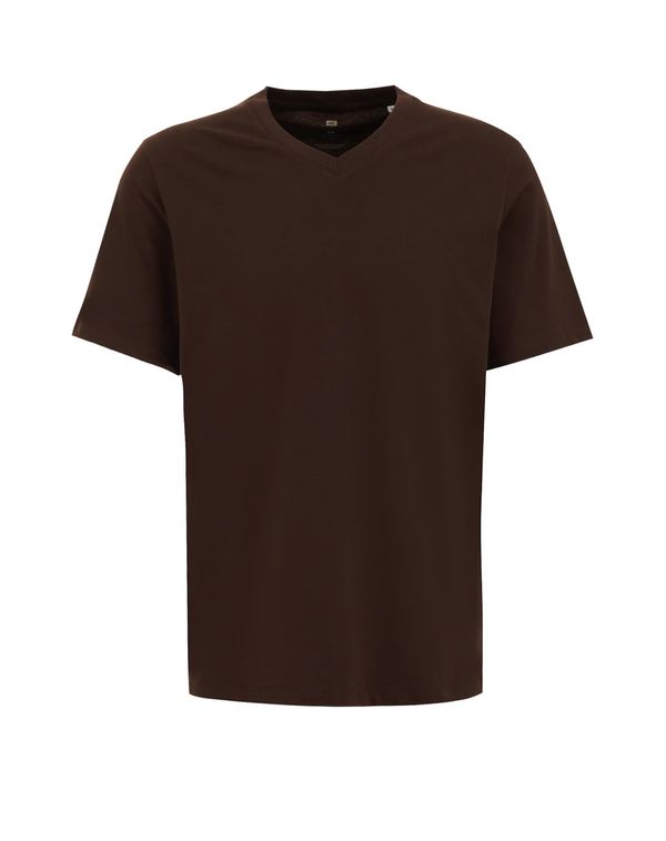 WE Fashion WE Fashion Majica  temno rjava