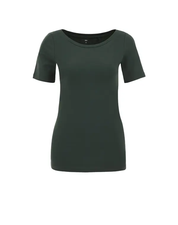 WE Fashion WE Fashion Majica  temno zelena