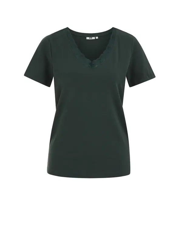 WE Fashion WE Fashion Majica  temno zelena