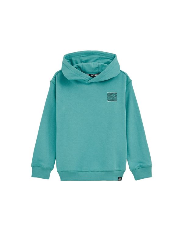 WE Fashion WE Fashion Majica  turkizna / črna / bela