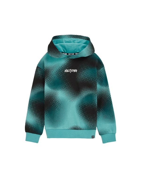 WE Fashion WE Fashion Majica  turkizna / smaragd / črna / bela