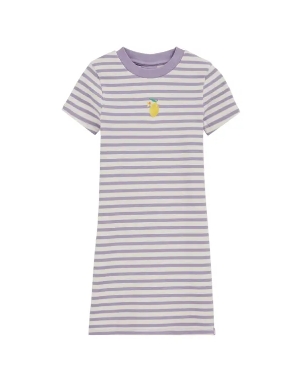 WE Fashion WE Fashion Obleka  apno / lila / bela