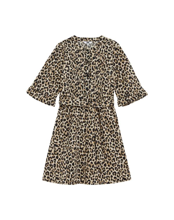 WE Fashion WE Fashion Obleka  bež / svetlo bež / črna