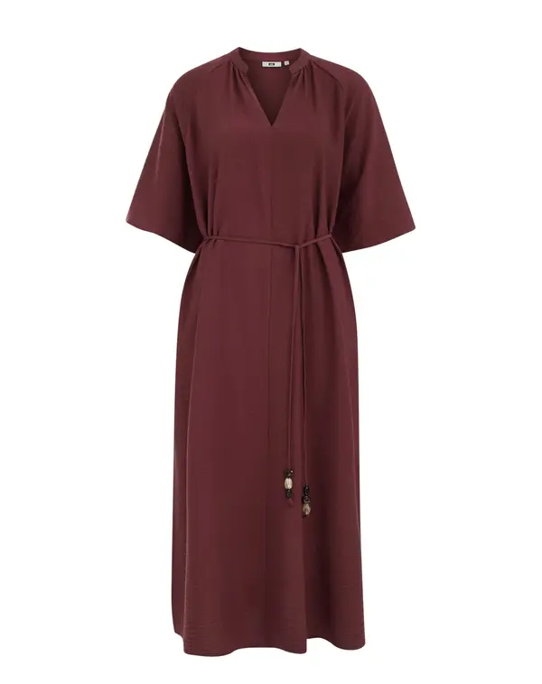 WE Fashion WE Fashion Obleka  burgund