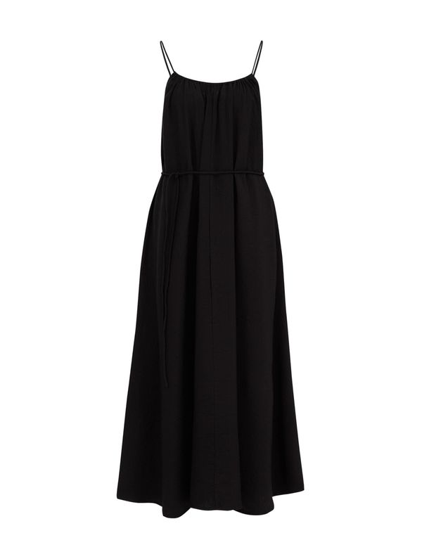 WE Fashion WE Fashion Obleka  črna