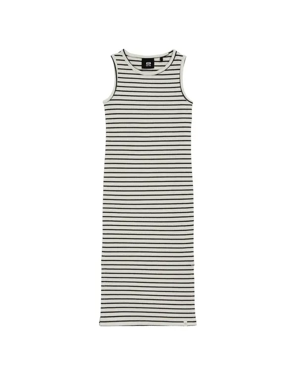 WE Fashion WE Fashion Obleka  črna / off-bela