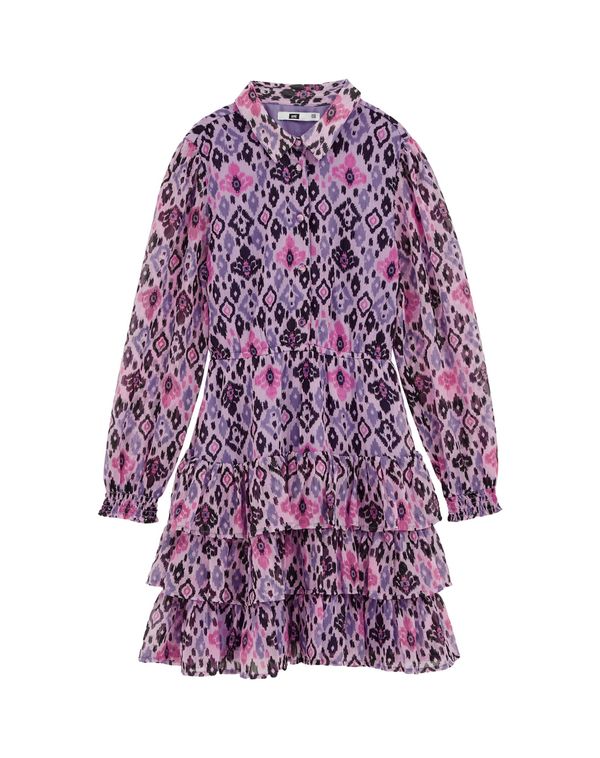 WE Fashion WE Fashion Obleka  lila / roza