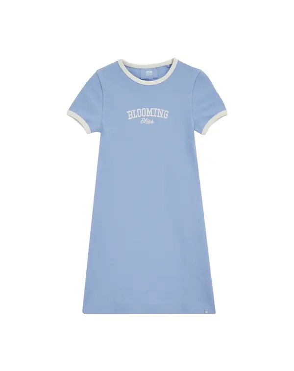 WE Fashion WE Fashion Obleka  modra / pastelno modra
