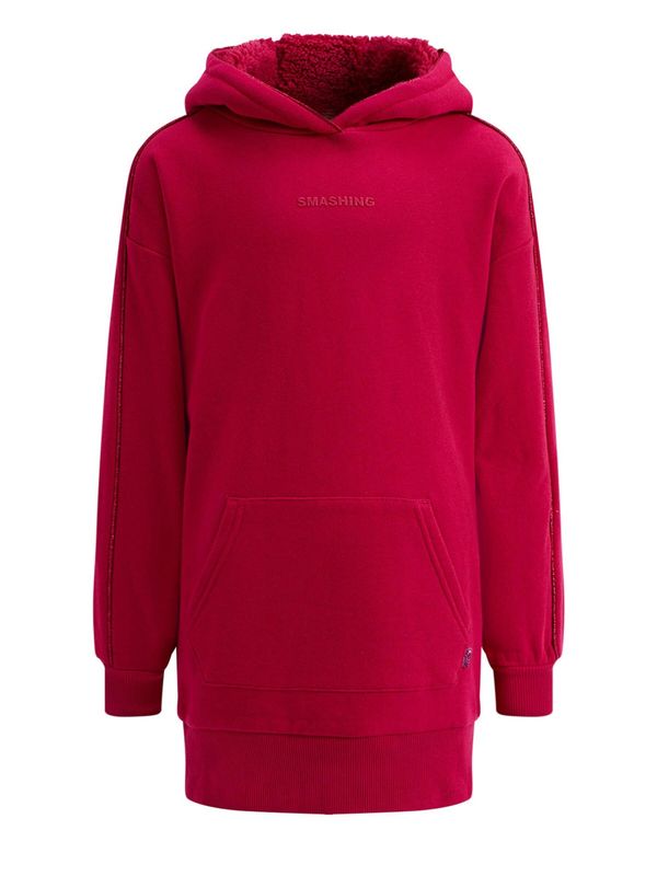 WE Fashion WE Fashion Obleka  rubin rdeča