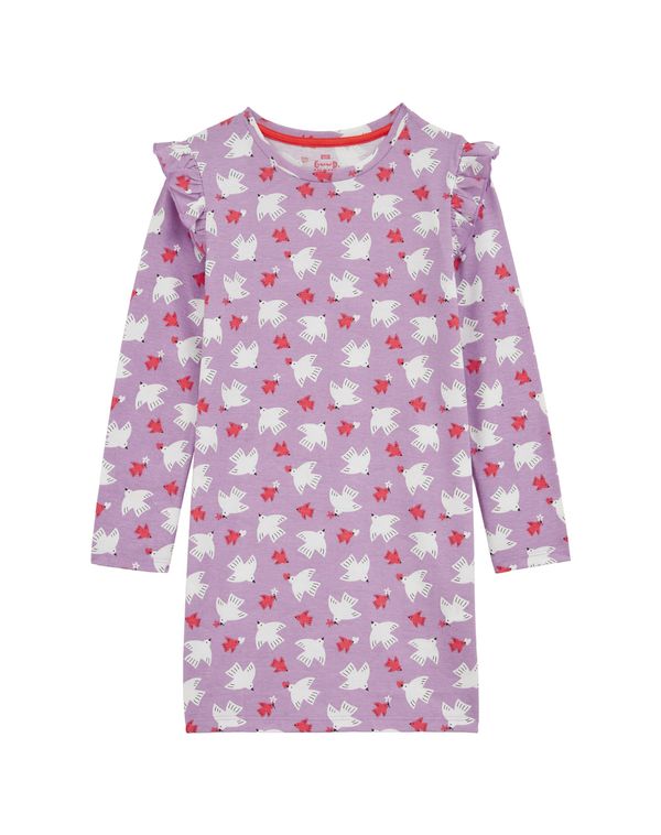 WE Fashion WE Fashion Obleka  sivka / rdeča / bela