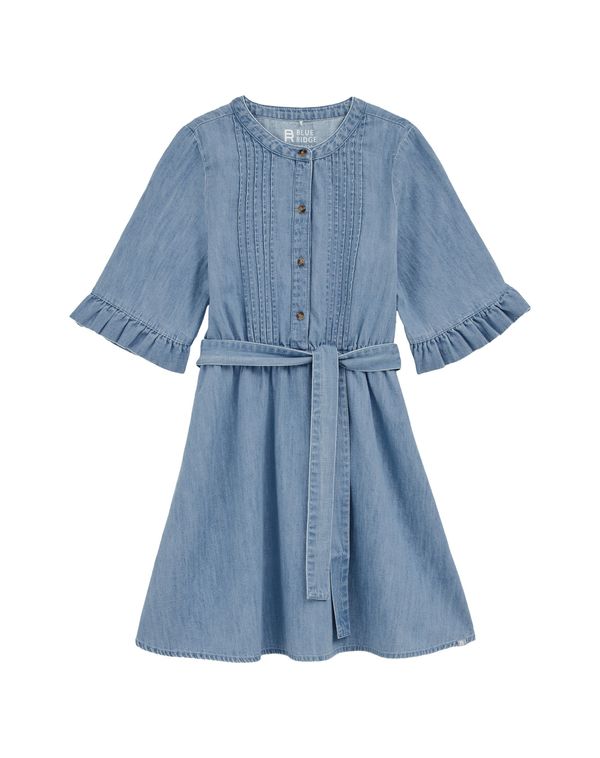 WE Fashion WE Fashion Obleka  svetlo modra