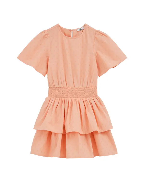 WE Fashion WE Fashion Obleka  svetlo oranžna