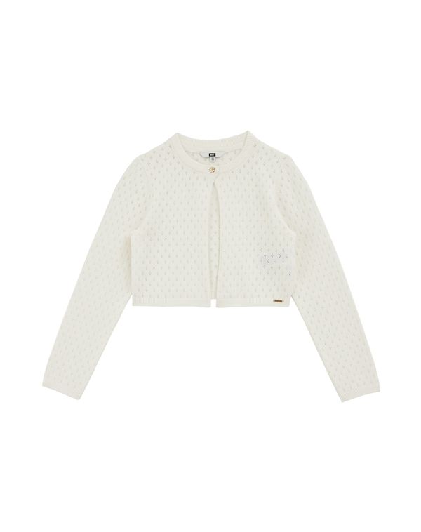 WE Fashion WE Fashion Pletena jopa  off-bela