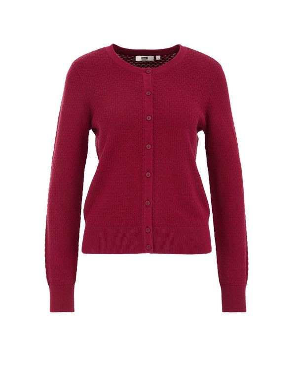 WE Fashion WE Fashion Pletena jopa  rdeča