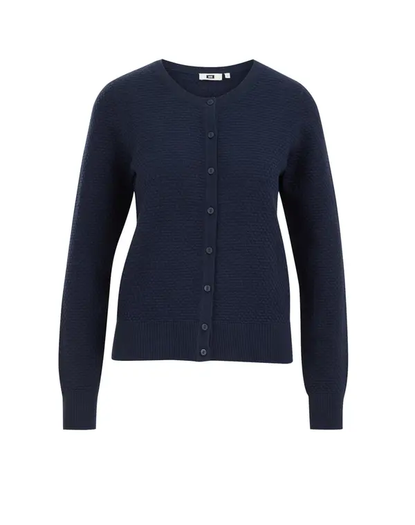 WE Fashion WE Fashion Pletena jopa  temno modra