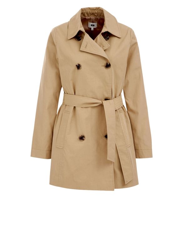 WE Fashion WE Fashion Prehoden plašč  svetlo rjava