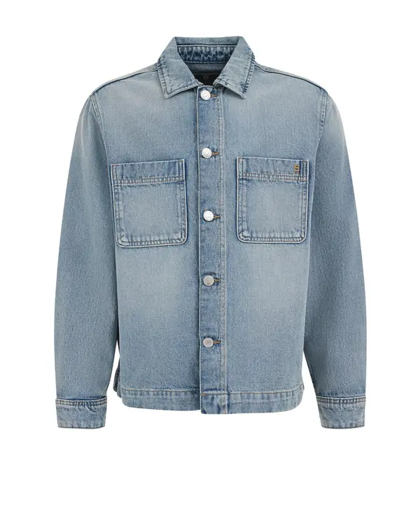 WE Fashion WE Fashion Prehodna jakna  moder denim