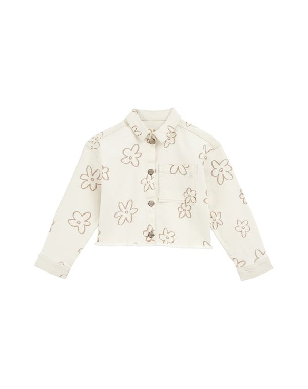 WE Fashion WE Fashion Prehodna jakna  rjava / off-bela