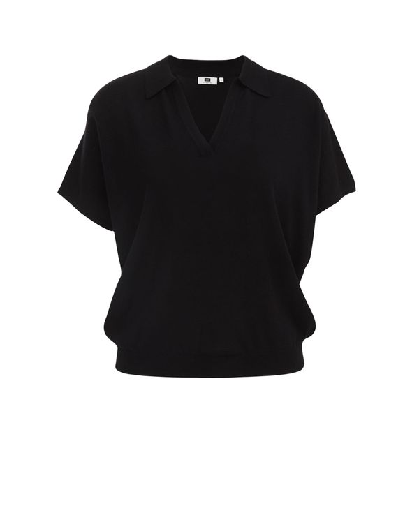 WE Fashion WE Fashion Pulover  črna