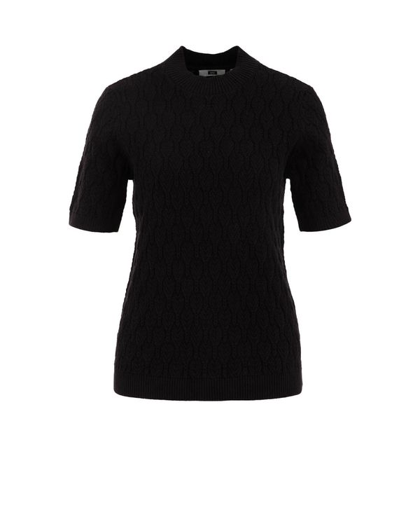 WE Fashion WE Fashion Pulover  črna