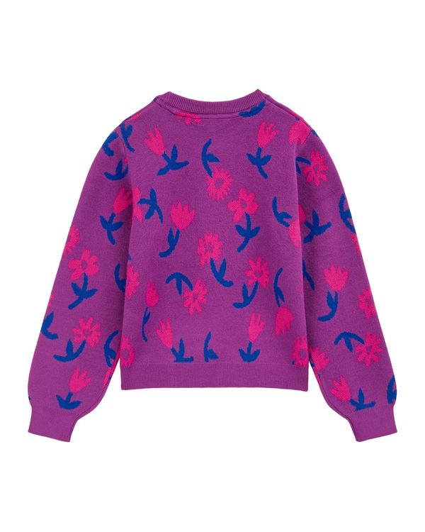 WE Fashion WE Fashion Pulover  indigo / lila / roza