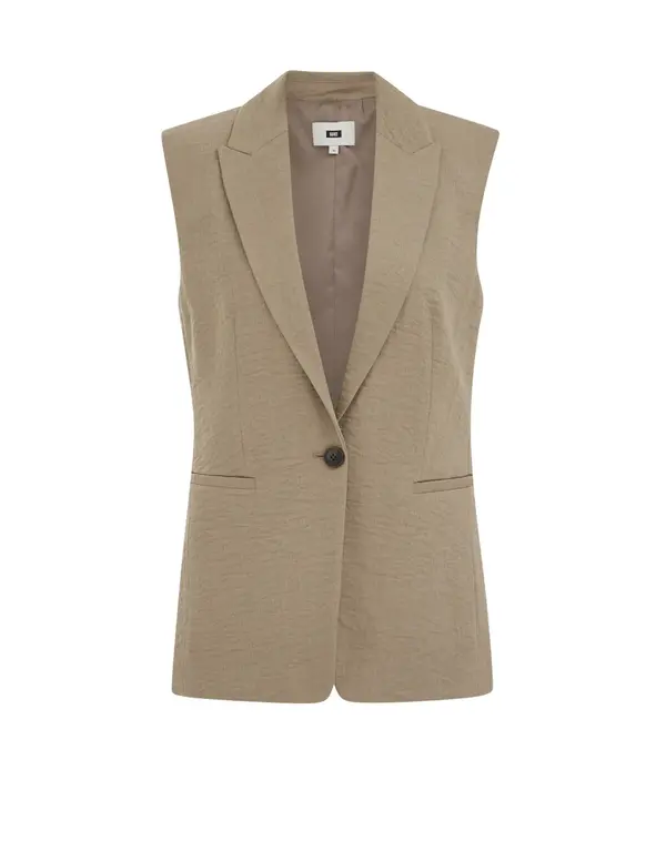 WE Fashion WE Fashion Telovnik  greige