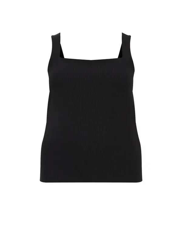WE Fashion WE Fashion Top  črna