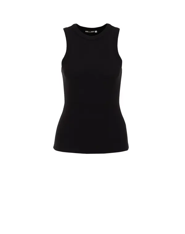 WE Fashion WE Fashion Top  črna