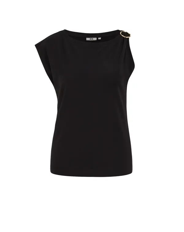 WE Fashion WE Fashion Top  črna