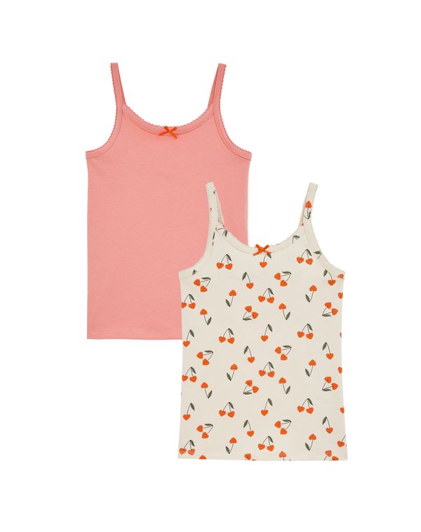 WE Fashion WE Fashion Top  ecru / oliva / temno oranžna / malina