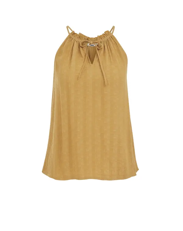 WE Fashion WE Fashion Top  gorčica