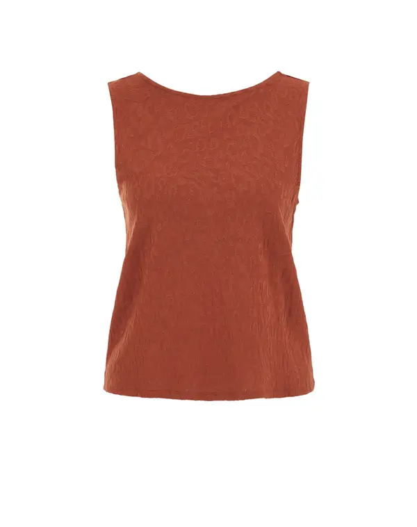 WE Fashion WE Fashion Top  rjasto rjava