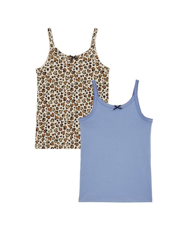 WE Fashion WE Fashion Top  svetlo bež / nebeško modra / rjava / črna