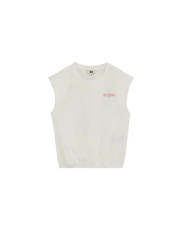 WE Fashion WE Fashion Top  temno modra / svetlo lila / oranžna / bela