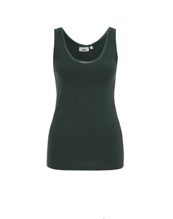 WE Fashion WE Fashion Top  temno zelena