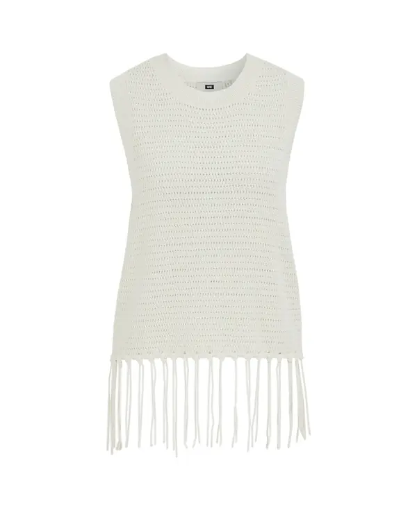 WE Fashion WE Fashion Top z naramnicami  slonovina