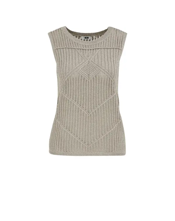 WE Fashion WE Fashion Top z naramnicami  srebrna