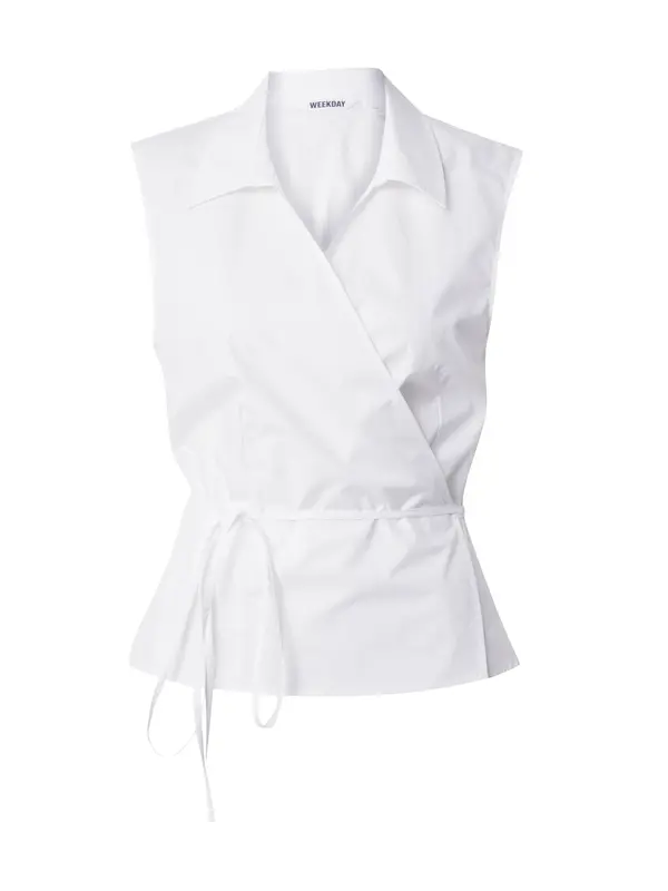 WEEKDAY WEEKDAY Bluza 'Aby'  bela
