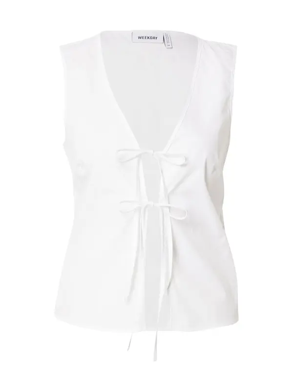 WEEKDAY WEEKDAY Bluza 'Cecile'  bela