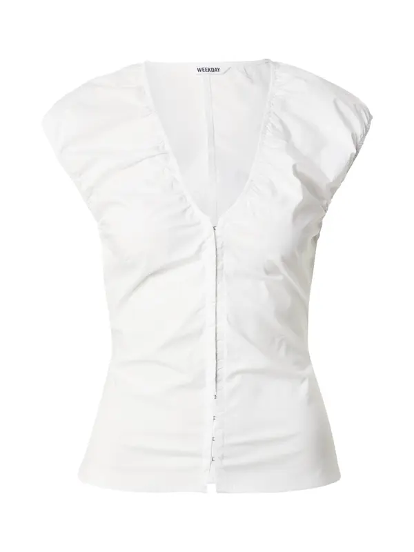 WEEKDAY WEEKDAY Bluza 'Lise'  bela