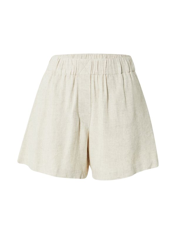 WEEKDAY WEEKDAY Hlače 'Ava'  pegasto bela